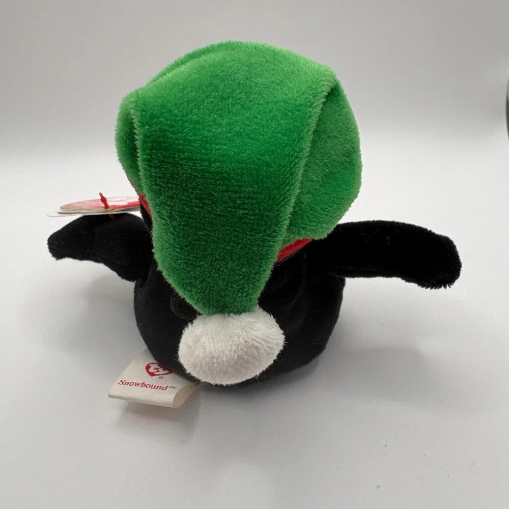 Ty Jingle Beanies Snowbound Penguin 2008 Walgreens Exclusive Holiday Plush 5in